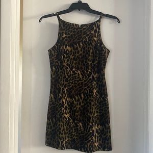 Toska Animal Print Dress - Size Small